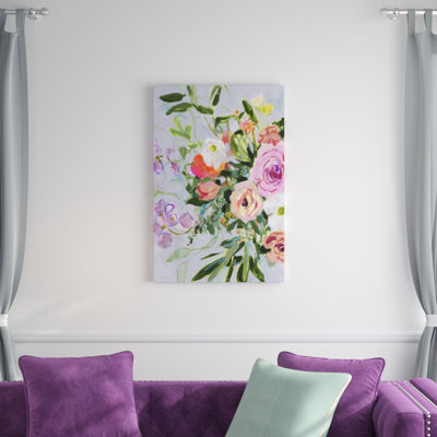Mottled Flora I by Victoria Borges - Painting Print