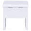Coiffeuse avec miroir et tabouret Walsh
