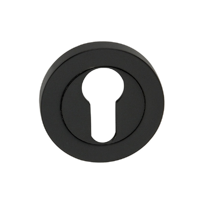 Euro Profile Escutcheon, Black