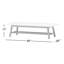 Table basse en acacia 56 po Naomie