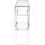 Yerkes 100cm Glass Top Console Table
