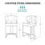 Tabouret de comptoir August-132902216
