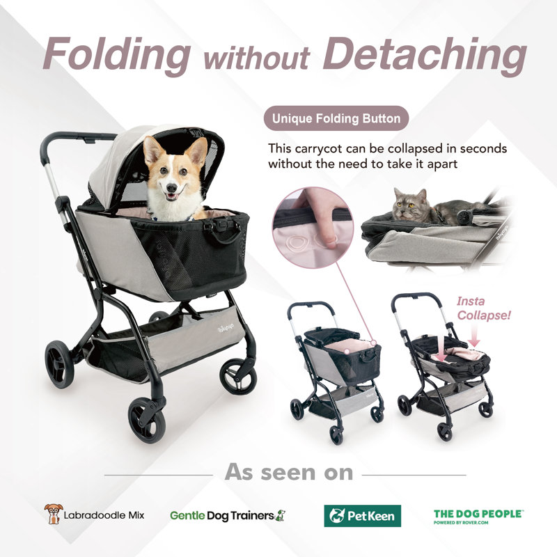 Poussette pour chien InstaCollaps