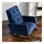 Chaise berçante en bois massif Demetrius-499498599