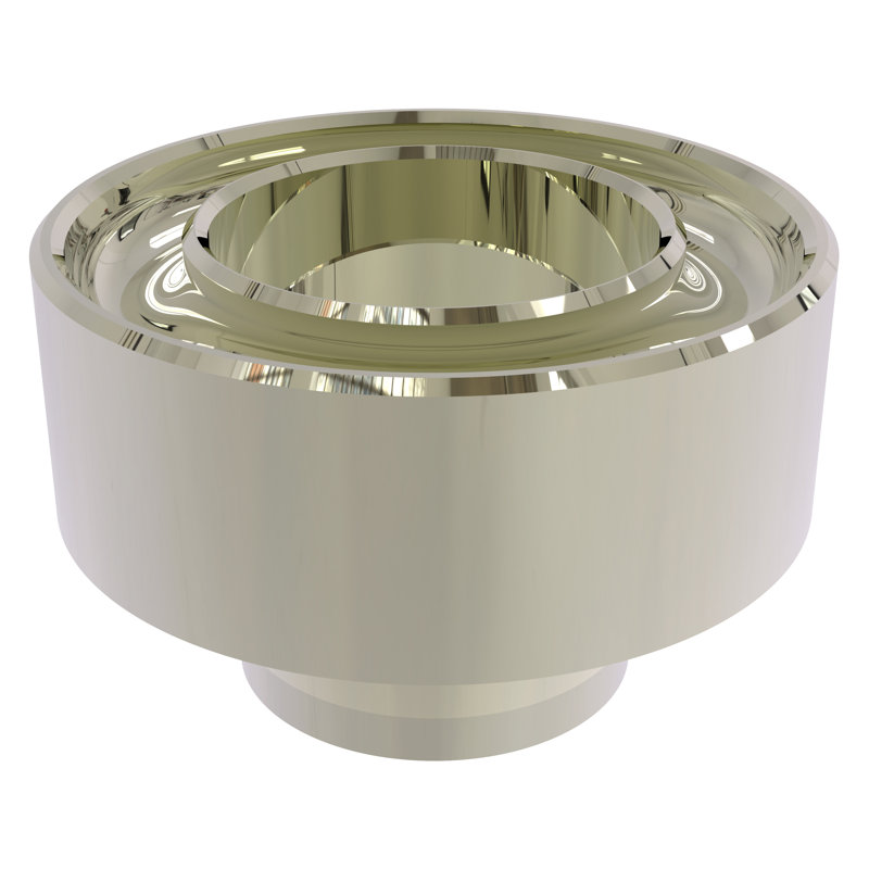 Photophore en laiton 1,75 po, Nickel poli