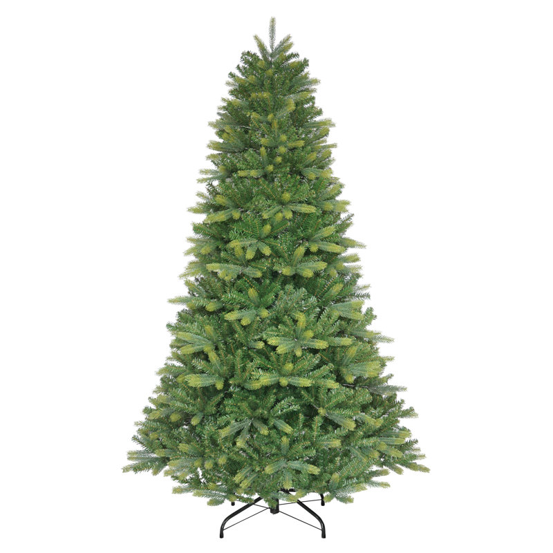 Artificial Spruce Christmas Tree, 6.89ft H x 3.17ft W