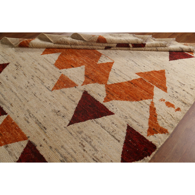 One-of-a-Kind 6'9'' X 9'3'' New Age Wool Area Rug in
