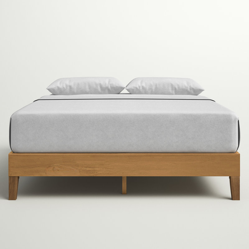 Aristia Solid Wood Low Profile Bed, Full
