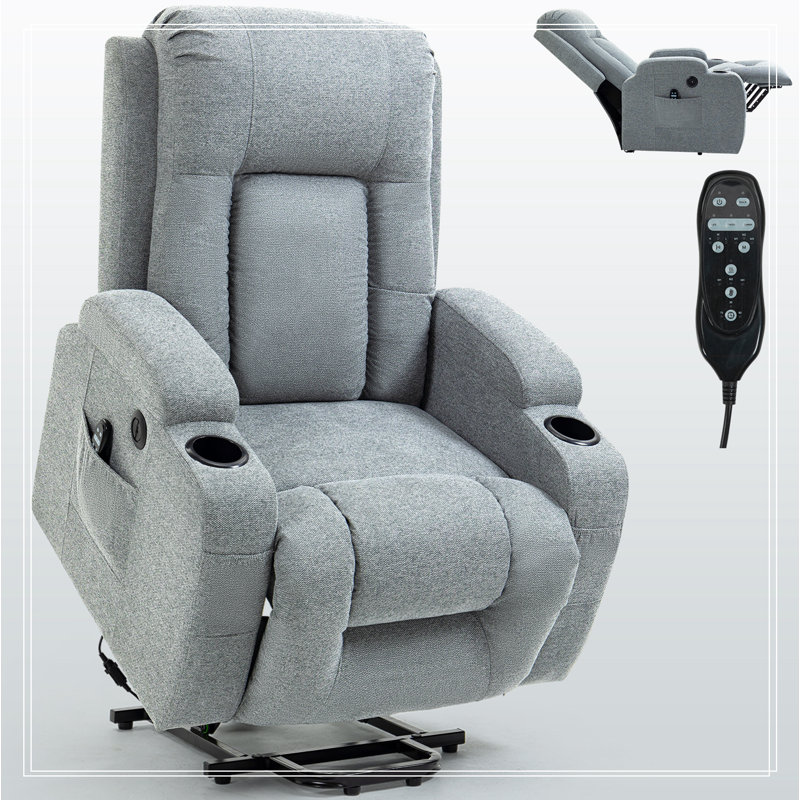 Fauteuil inclinable Power Lift de 350 lbs Infinity, Gris