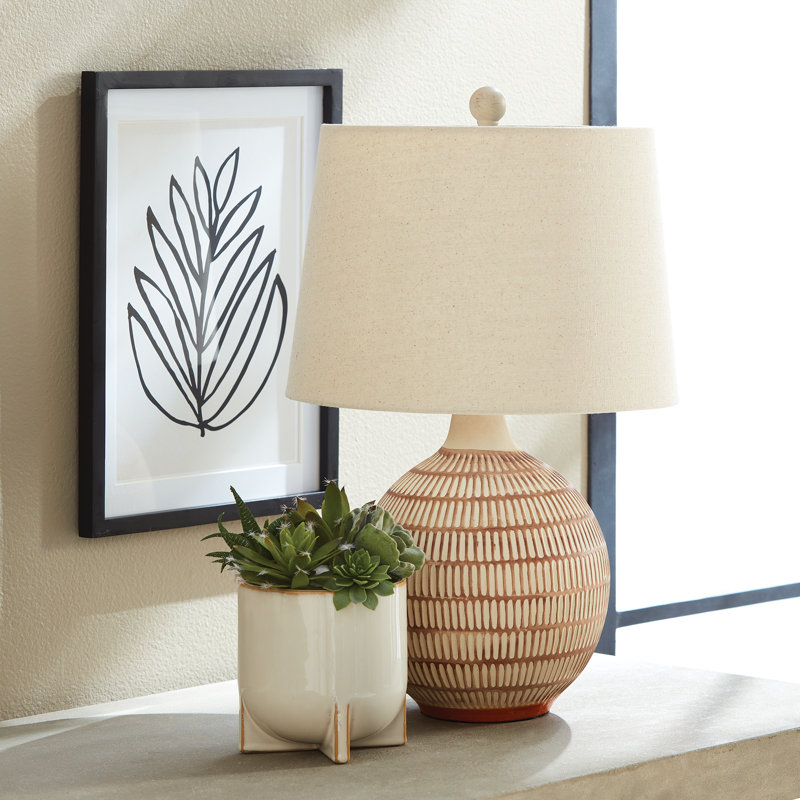 Ceramic Standard Lamp and Bedside Lamp