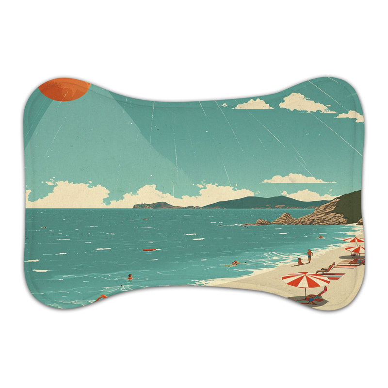 Tapis de plage Classic Island Beach
