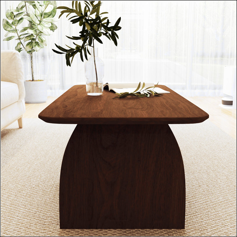 Table basse de salon moderne 47 pouces, Brun