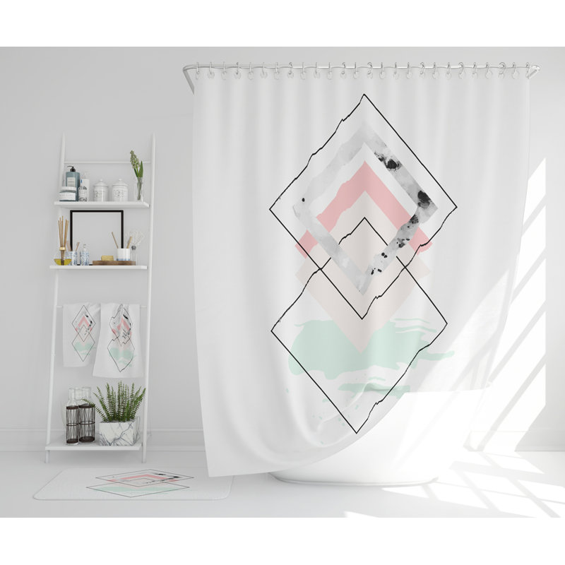 Nedd Polyester Shower Curtain Set