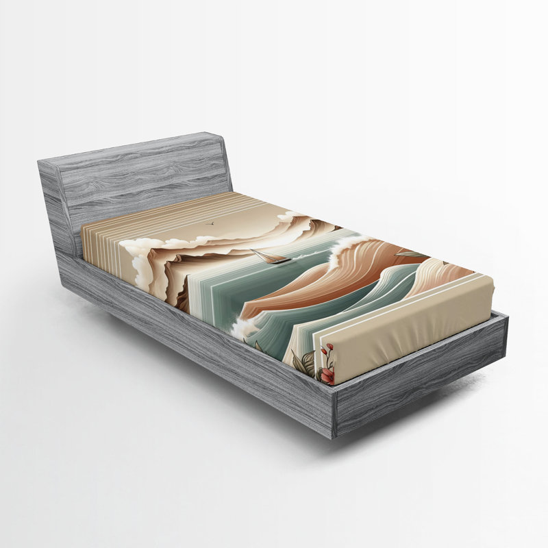 Microfiber Fitted Sheet, Twin Fitted Sheet