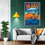 Maui Surfing Paradise sur toile-1362613178