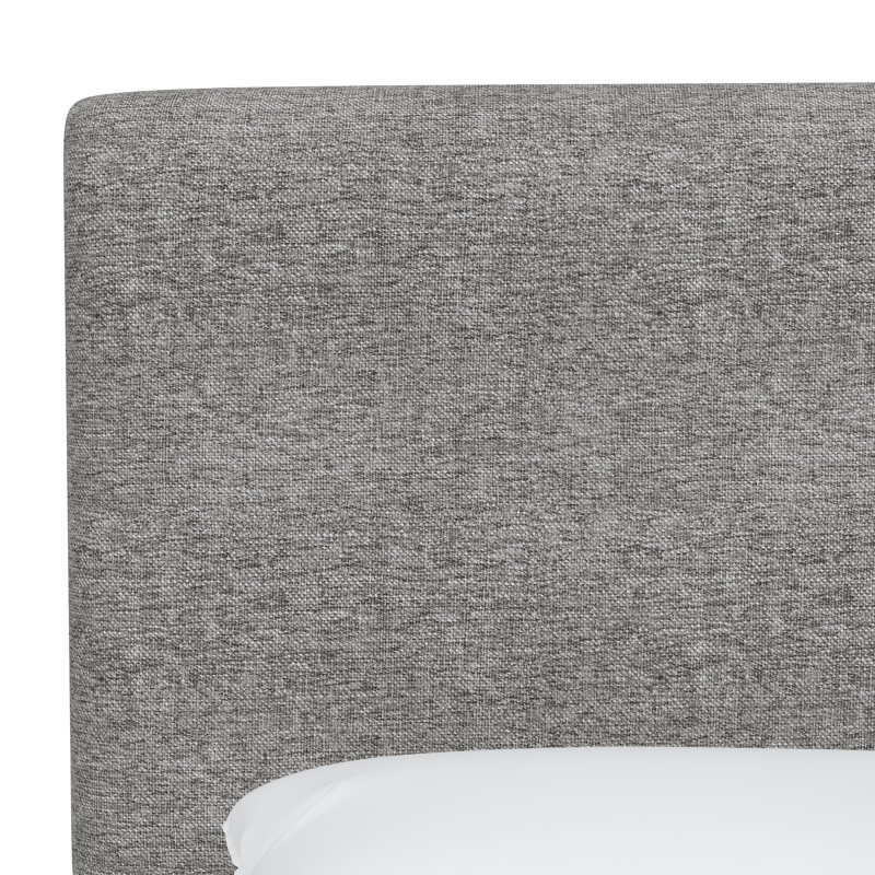 Lit tapissier Atoll, Tweed Sustain® brume Milsap, Très grand californien