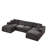 Modern Chenille Cloud Sofa, Freely Combinable-111134581-111134580-111134570