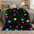 1pc Star Throw Blanket, Galaxy Constellation Print Flannel Blanket, Super Soft Cozy Lightweight Warm Blanket for Sofa Couch Bed Living Room Dorm Office Travel, Home Decor All-Season Blanket,, Holiday Gift-135921178