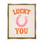 "Lucky You Horseshoe" par Victoria Barnes sur toile-894482182-894482176