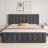 Bed Frame with Adjustable Headboard-2145460536-2115354398