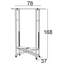 Rosemont Solid Wood Freestanding Coat Rack-70166636