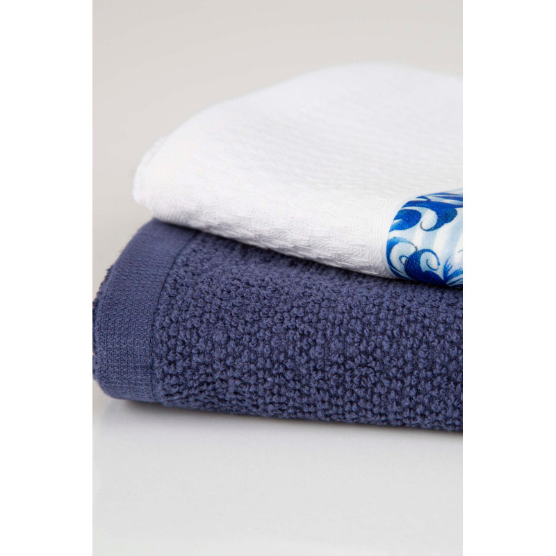 Ensemble de serviettes 100% coton 2 pièces Albertino