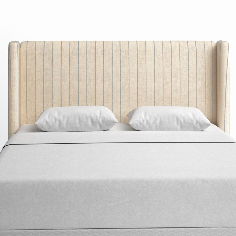 Tilly Upholstered Headboard, California King, Fritz Sky