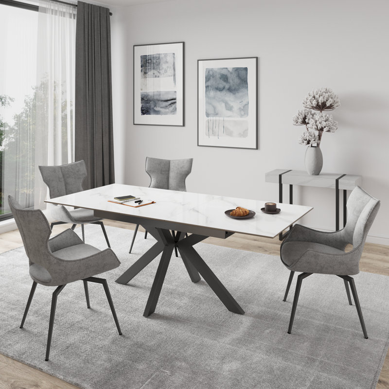 4 - Person Dining Set, Grey