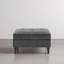 31.98cm Wide Tufted Rectangle Solid Colour Ottoman with Storage-259546642