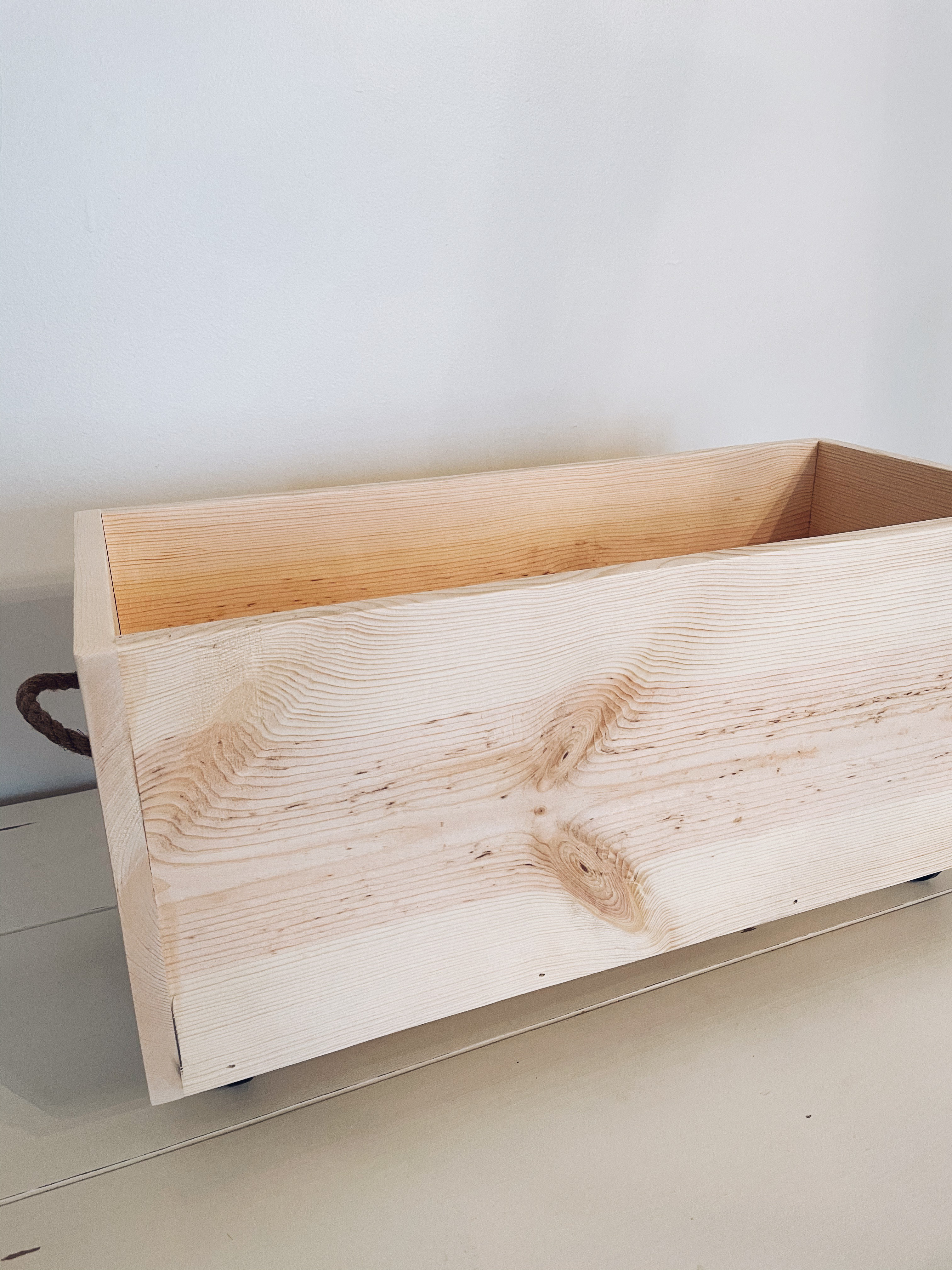 Gracie Oaks Addielynn Customizable Solid Wood Storage Box | Wayfair