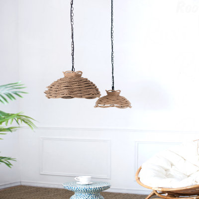 Chandelier - Rope Woven Design