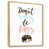 Brown Floater Framed Canvas