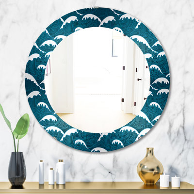 Miroir mural Waves