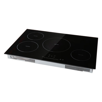 30-Inch Built-in Induction Cooktop, 7500W 4-Burner Electric Stove Top with LED Touch Control & Child Safety Lock