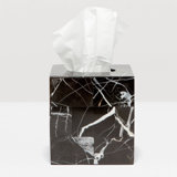 Rhodes Marble Tissue Box Cover