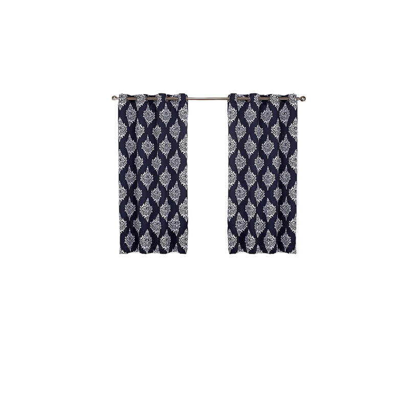Emma-Anne Room Darkening Curtain, Peacoat Blue, 52"W x 84"L