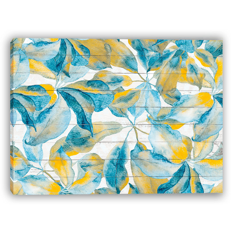 Toile ensoleillée - art mural sur toile tendue, H 12 po x l 16 po