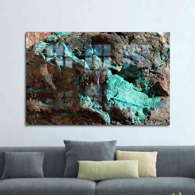 Art mural en verre fait à la main avec une magnifique scène naturelle pour rehausser votre décor avec une esthétique et une élégance inégalées