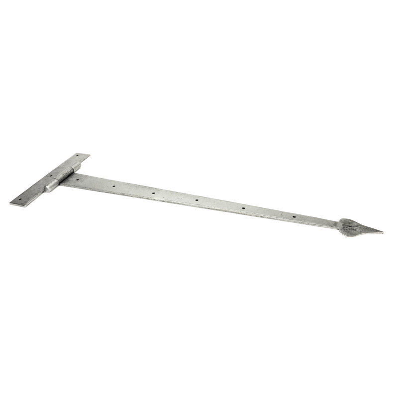 Arrow Head Barn Door Door Accessory, Pewter Patina