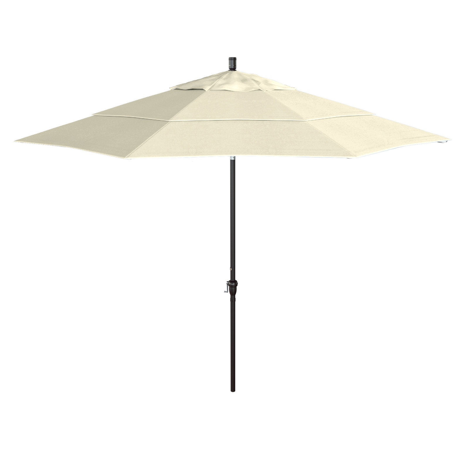 132'' Outdoor Umbrella, Antique Beige Performance