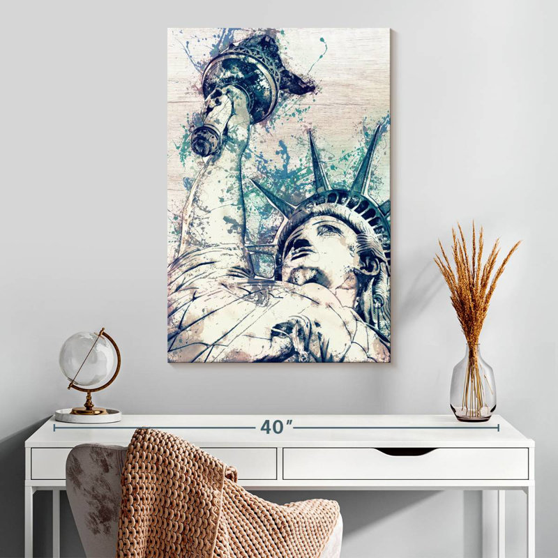 Aime Liberty NYC, 30" H x 20" W