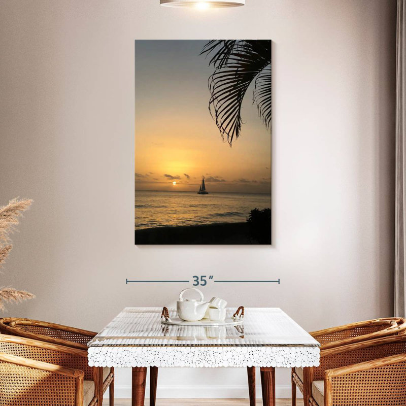 Gillard Sunset Sail, 48" H x 32" W
