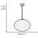 Seeger 3 - Light Brushed Steel Pendant