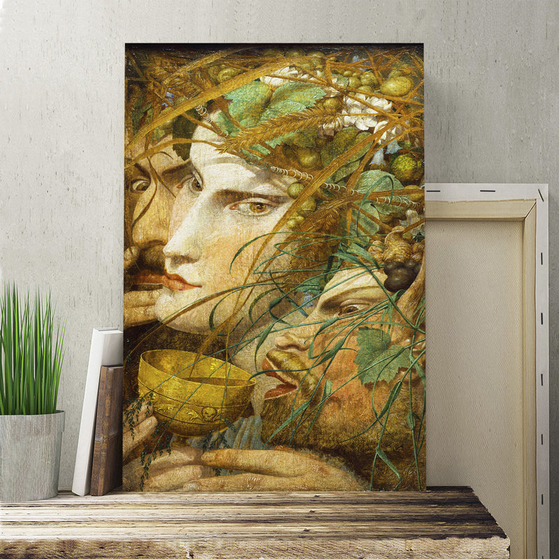 Richard Dadd - Wrapped Canvas Painting, 100cm H x 70cm W