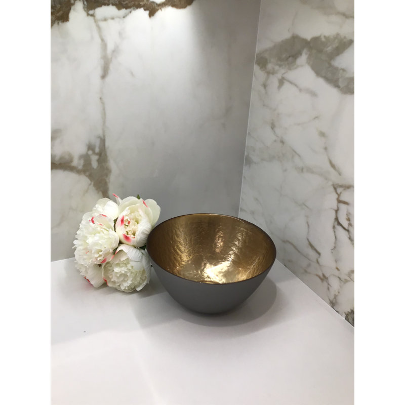 Everly Quinn Glass Serving Bowl