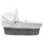 No Pattern Moses Basket Bedding Set
