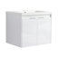 Meuble-lavabo 60 po avec lavabo en résine