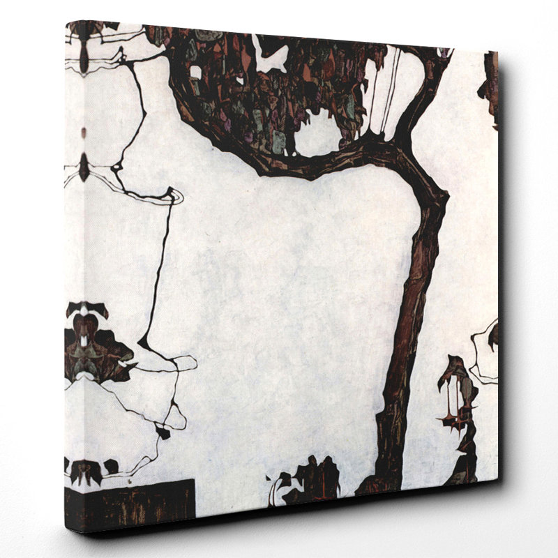 Egon Schiele - Wrapped Canvas Painting, 76cm H x 76cm W