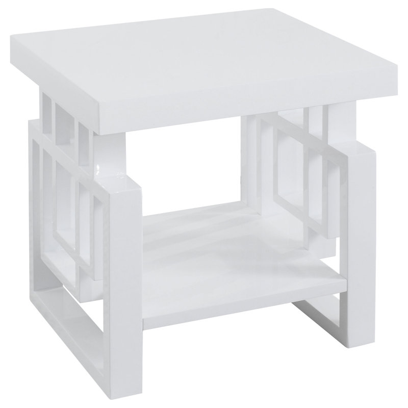 Table de bout rectangulaire Madgeline