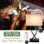 Lampe de table USB en métal Sarvis